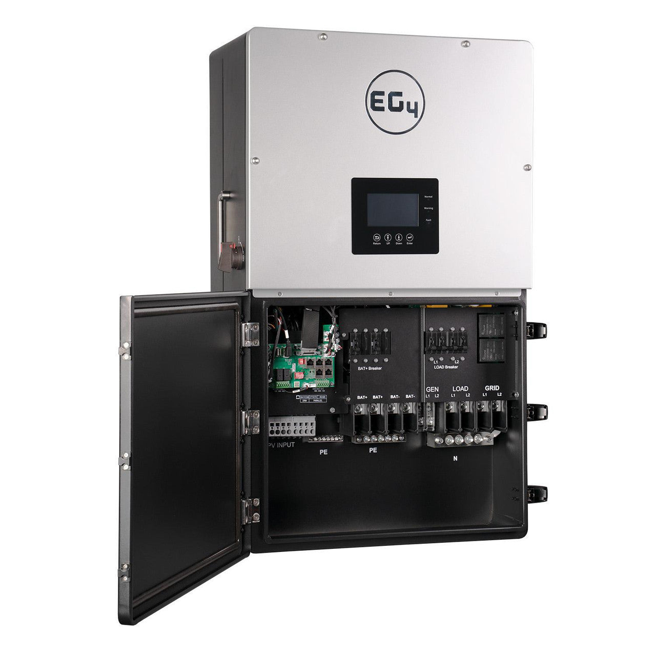 EG4 Hybrid Inverter 18KPV Lid Open