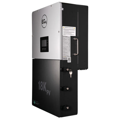 EG4 Hybrid Inverter 18KPV Side Key Lock